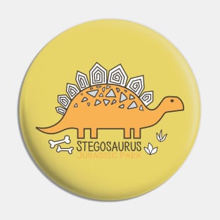 Dinosaur Stegosaurus Pin