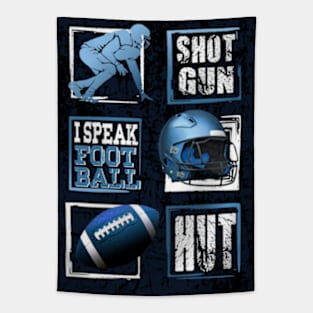 American Footballer Tapestry