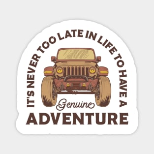 Genuine Adventure Magnet