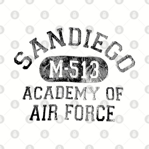 Vintage Sandiego Air Force M-513 by Gpumkins Art