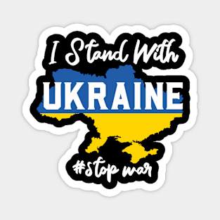 I Stand With Ukraine Magnet