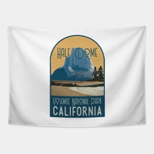 Half Dome Yosemite Decal Tapestry