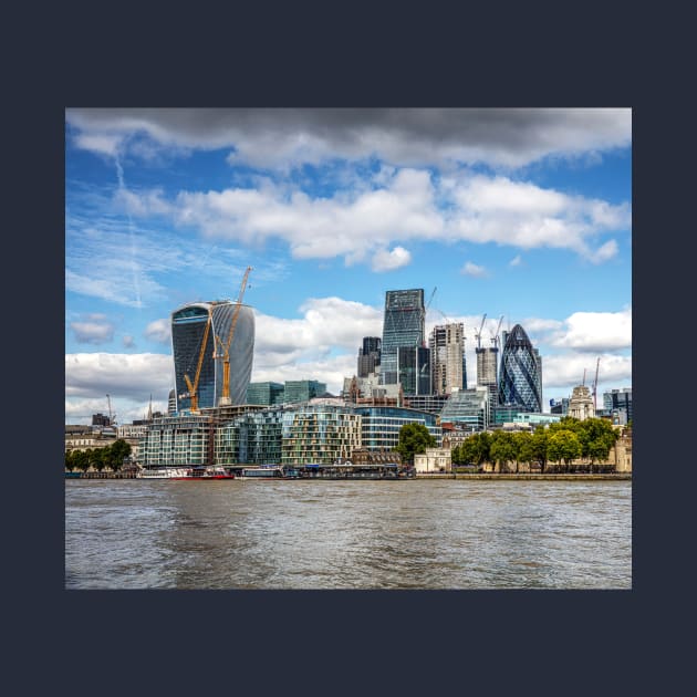 London City, Canary Wharf, London Financial District by tommysphotos