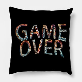 No More Lives: Game Over Pillow