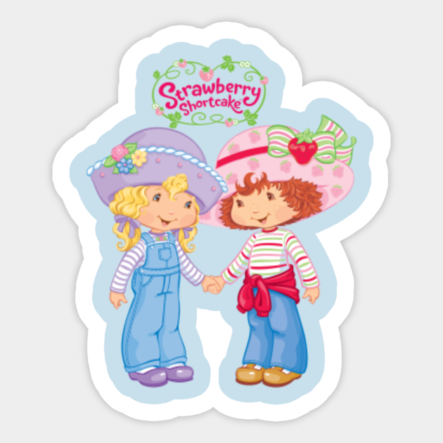 strawberry shortcake and friend - Strawberry Shortcake - Sticker