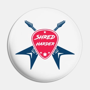 Shred Harder No2 Pin