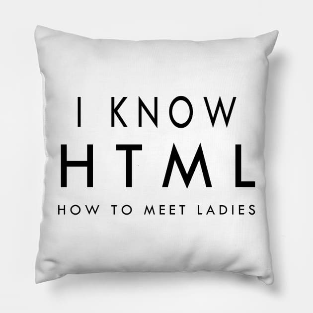 I know html Pillow by dankdesigns