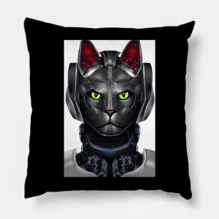 Robot Cat Pillow