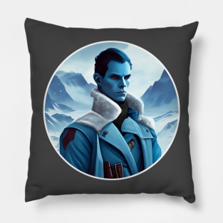 SW Snowsuit!Thrawn Pillow