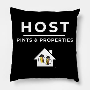 HOST - Pints & Properties Pillow