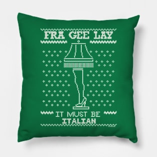 A Christmas Story, Fragile - It must be Italian Pillow