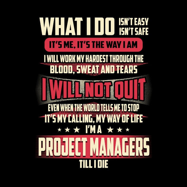 Project Managers What i Do by Rento