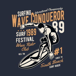 Surfing Wave T-Shirt