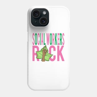 AKA Social Workers Rock Phone Case