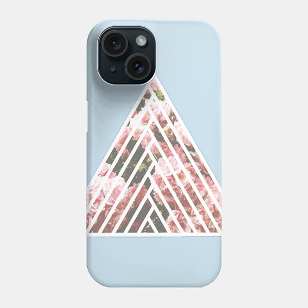 Flower Geometry Phone Case by HallpassSketches