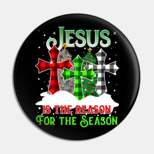 Jesus Is the Reason for the Season Holiday Christmas Pyjama Pin