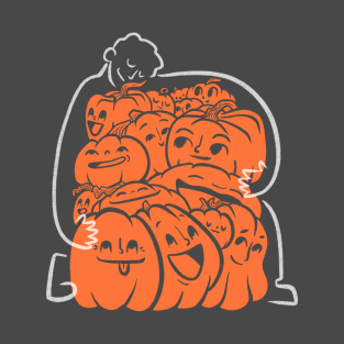 Halloween Art Pumpkin Picker T-Shirt