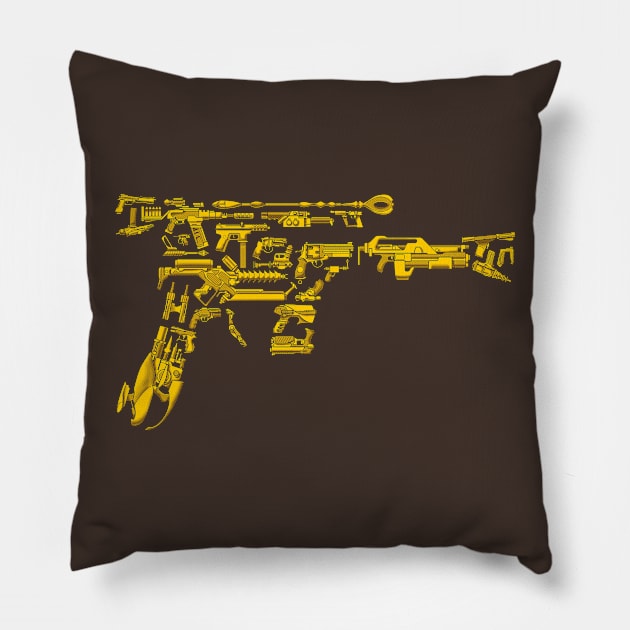 No Match for a Good Blaster Pillow by ianleino