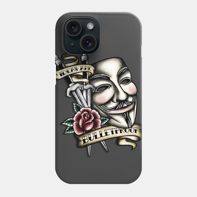 Old school Vendetta Phone Case by NemiMakeit