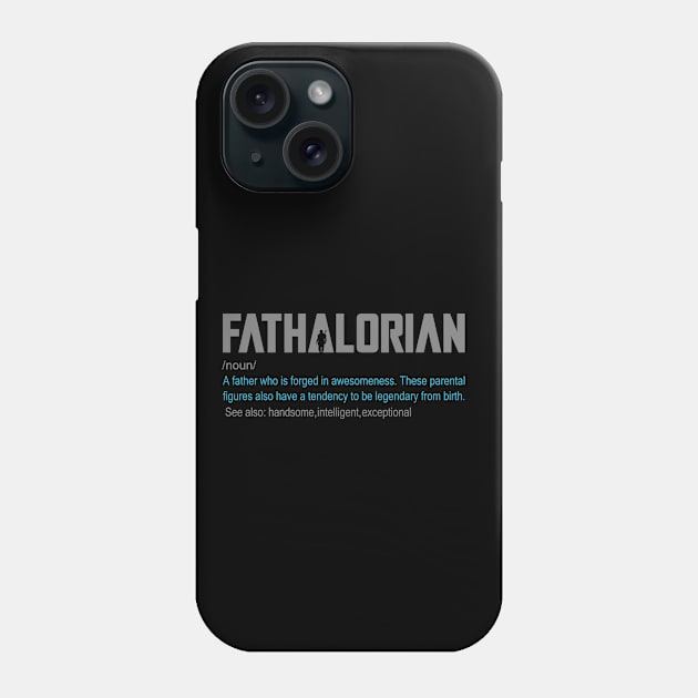 FATHALORIAN DEFINITION Phone Case by POP SHOCK