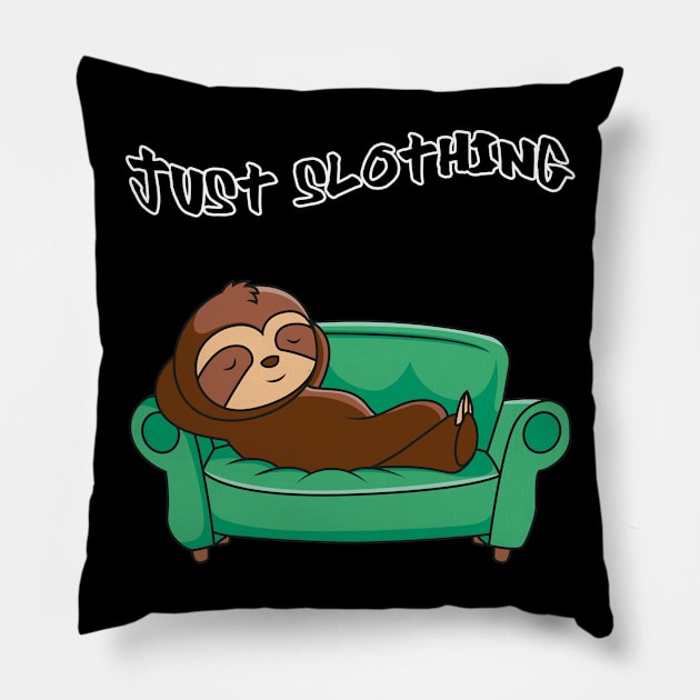 Just slothing Pillow by PharaohCloset