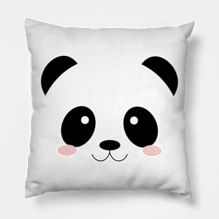 Cute Simple Panda Pillow