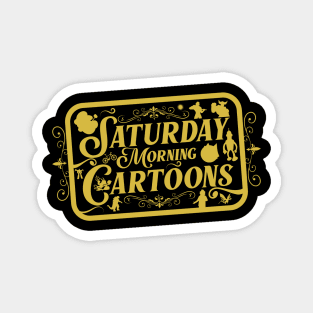 Saturday Morning Cartoons Magnet