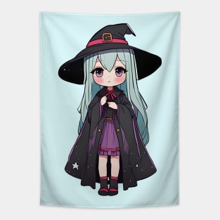 Cute anime witch design Tapestry