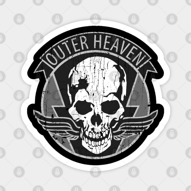 Outer Heaven ✅ Metal Gear Magnet by Sachpica