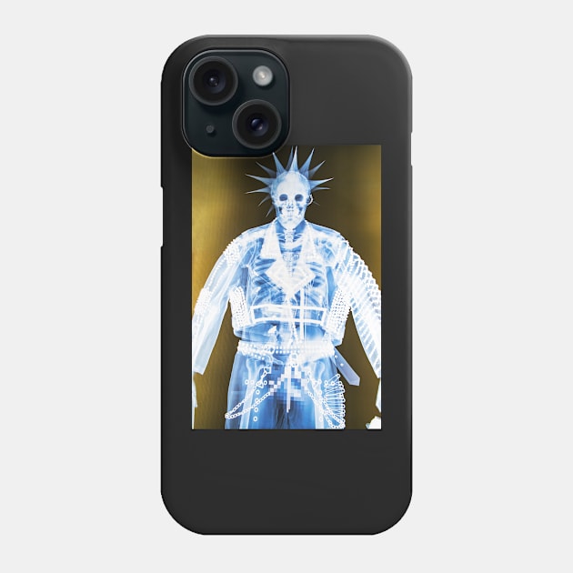 Punk Rock X-ray Phone Case by tommysphotos