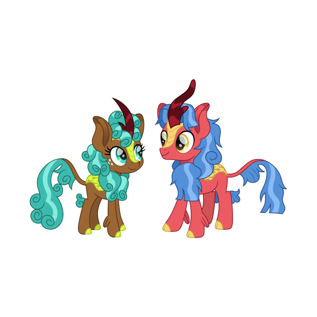 Biscuit and Spur kirin by CloudyGlow