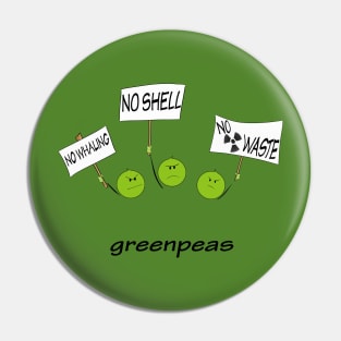 Greenpeas Pin