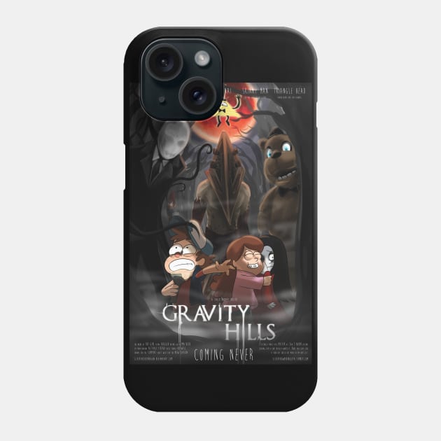 Gravity Hills Phone Case by slifertheskydragon