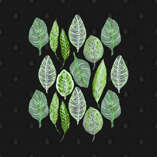 Leafy Leaves by Limezinnias Design