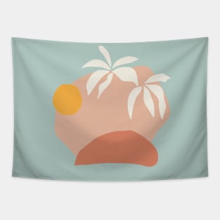 Beach sunset Tapestry