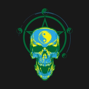 Skull of tai chi N°6 T-Shirt