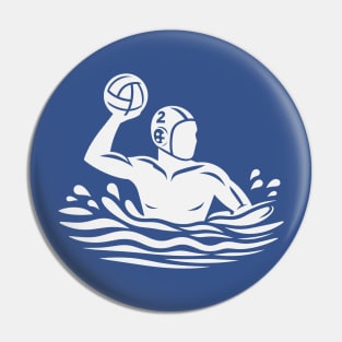 Water Polo (white) Pin