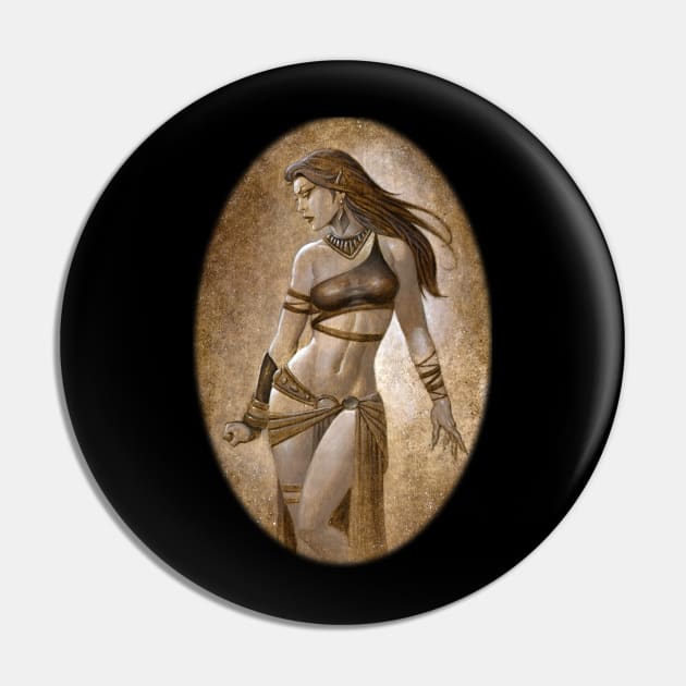 Elven Woman Pin by Paul_Abrams