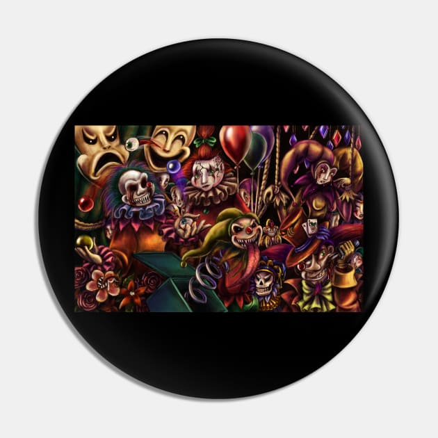 Coulrophobia (Colored) Pin by kaemcspadden@gmail.com