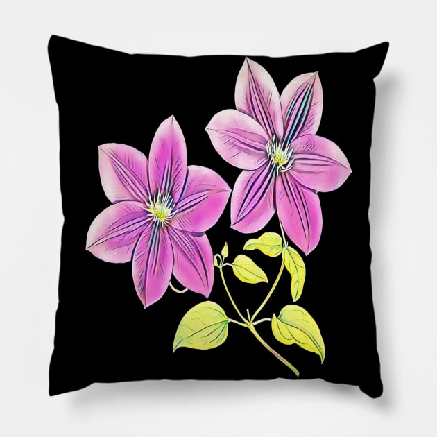 Flower, Floral Design, Valentine Pillow by docferds