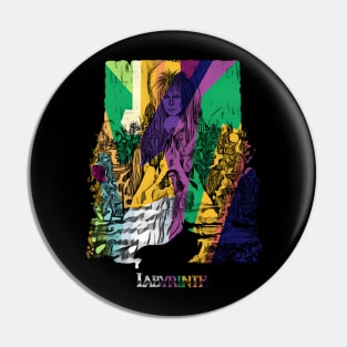 Labyrinth -Wpap vintage Pin