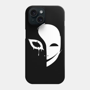 Happy Mask - White Phone Case