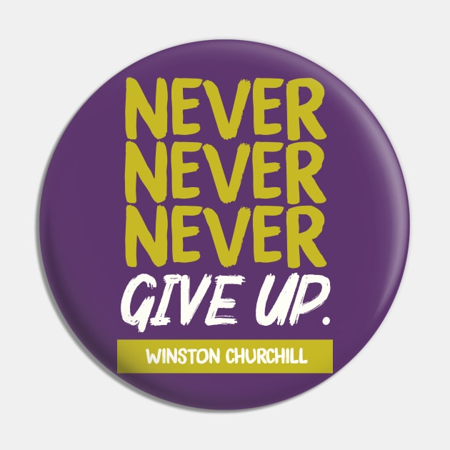 Churchill quote Pin by TheSteadfast