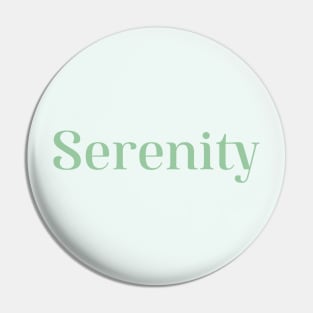 Serenity Pin