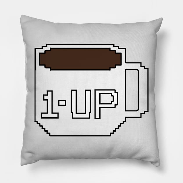 1 Up Pillow by Where's My Noods