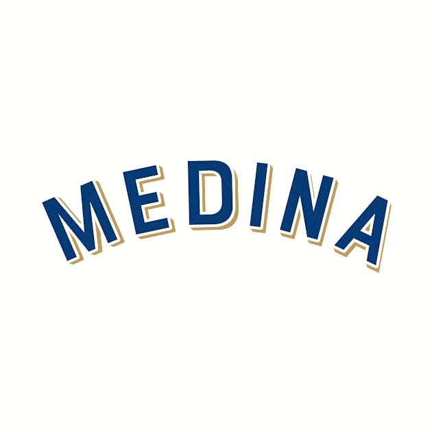 Medina Saudi Arabia Vintage Arched Type by Hashtagified