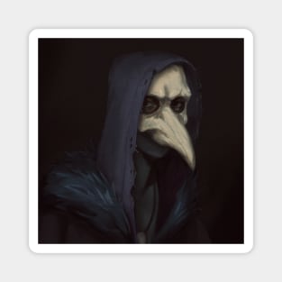 Val, The Crow Witch Magnet