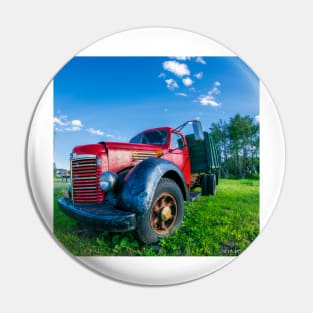 Vintage Farm Truck Pin