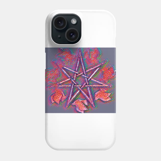 Pleiades Star of the Seven Sisters Phone Case by drumweaver