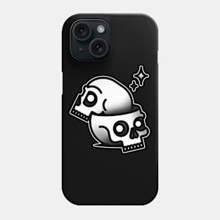 Skulls Tattoo design Phone Case